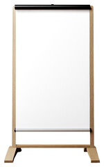 PNG Blank roll-up banner stand white blank presentation.