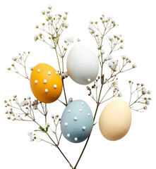 Fototapeta premium PNG Easter eggs easter arrangement easter egg.