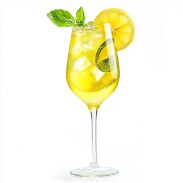 Limoncello Spritz with Prosecco and Soda