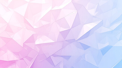 Obraz premium Abstract Pastel Geometric Triangular Pattern Background