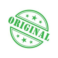 Original Stamp Graphic design vector element simple and modern
