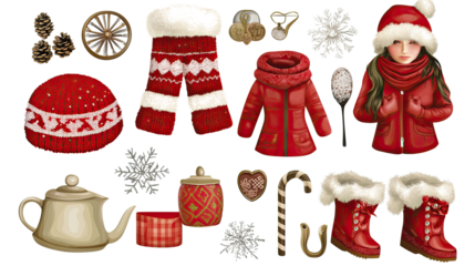 Winter Accessories & Holiday Decor for Women Generative AI