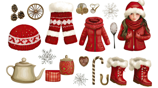 Winter Accessories & Holiday Decor for Women Generative AI