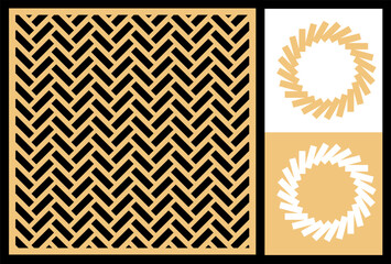 Laser cut and print design