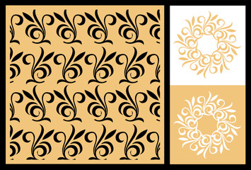 Laser cut and print design