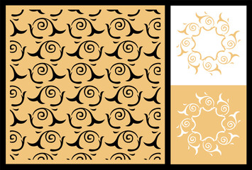 Laser cut and print design