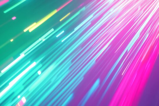 A vibrant gradient background with electric colors.featuring neon greens, pinks, and blues.conveying energy and excitement.ideal for tech and entertainment content