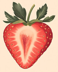 Strawberry are a healthy food. And it is a useful.