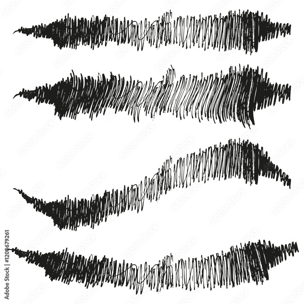 Poster bold black lines. abstract textured pattern. dynamic graphic strokes. artistic line composition.