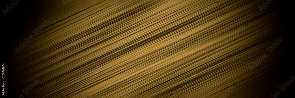 Leinwandbilder abstract black and gold are light with white the gradient is the surface with templates metal textur