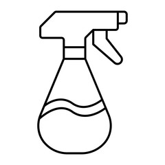 spray outline icon
