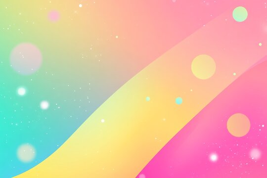 A vibrant gradient background with pastel carnival colors.featuring bright pinks, yellows, and greens.conveying fun and excitement.ideal for event promotions and festive content