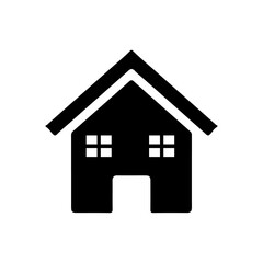 House clipart design on plain white transparent isolated background for card, shirt, hoodie, sweatshirt, apparel, tag, mug, icon, poster or badge