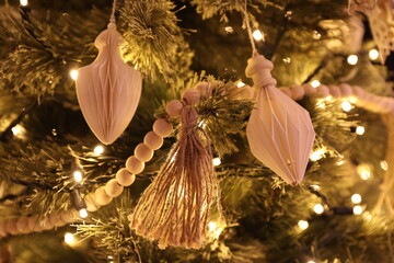 white ornaments