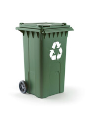recycle bin isolated on transparent background version 1