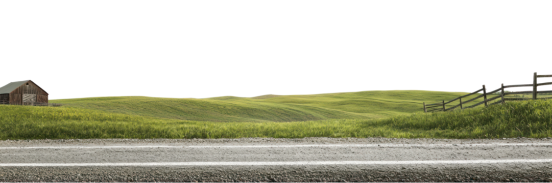 PNG Real asphalt road countryside landscape nature.