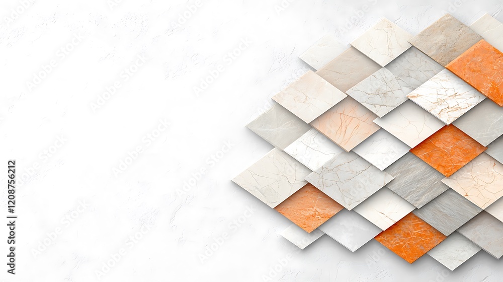 Poster abstract background in pastel color textured surface design creative studio digital art
