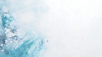 Abstract Blue and White Textured Paint Background