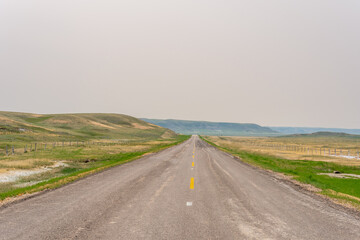 Big Muddy Valley in Saskatchewan, Canada