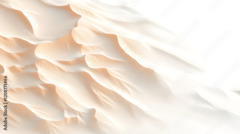 Poster abstract background in pastel colors serene textures and forms digital art soft environment