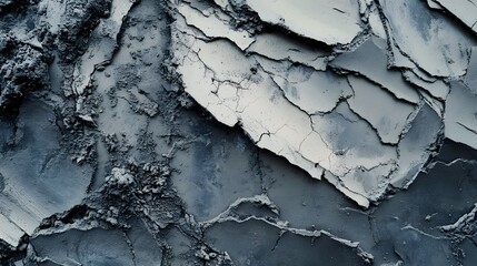 Obraz premium Abstract Gray And White Cracked Texture Background