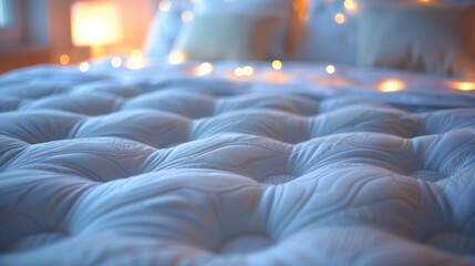 Obraz premium Heated Mattress Pad: Provides soothing warmth through mattress layers, ensuring a cozy, restful sleep even during cold nights. 