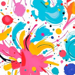 Fototapeta premium abstract background with splashes