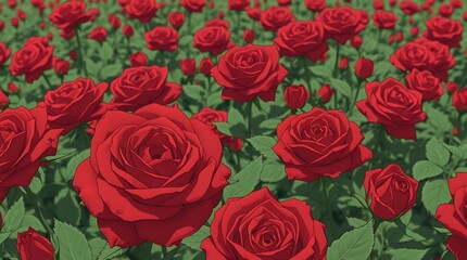 Roses of Passion: A Bold Statement of Timeless Beauty
