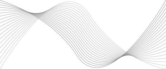 Vector modern abstract background with wave of flowing lines digital futuristic concept.
