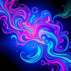 Fototapeta premium abstract background with swirls