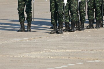person walking on the beach
