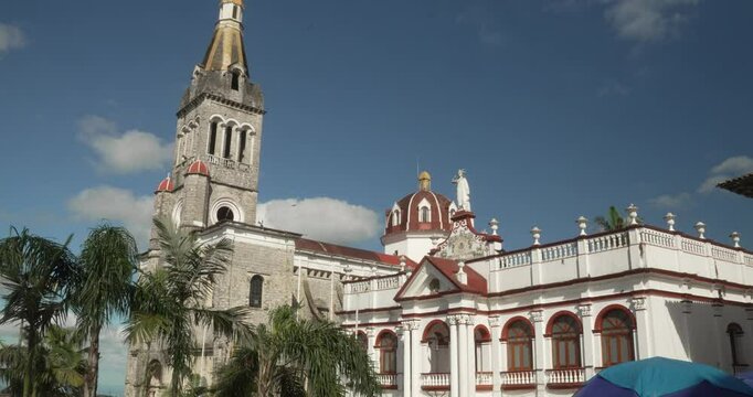 Cuetzalan Cathedral and government building