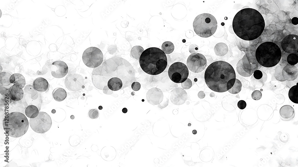 Poster dynamic abstract background in pastel colors artistic visuals modern style minimalist design
