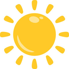 Sun Illustration Icon