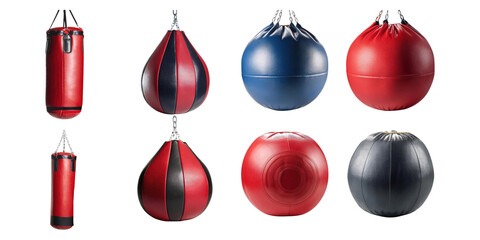 Red and Blue Training Equipment Collection