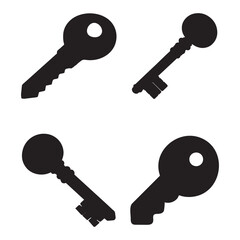 set of keys vector