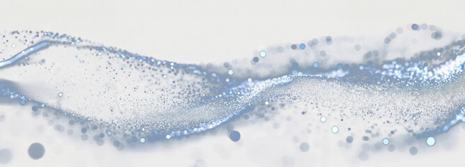 Obraz premium PNG Sparkling light trail background particles ethereal.