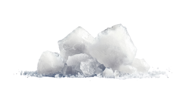A depiction of a strong base, potassium hydroxide (KOH), with the potassium ion and hydroxide ion separated, on a white background.