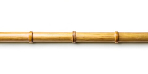 Horizontal bamboo wooden stick on background, Bamboo, wood, stick, natural, eco-friendly, isolated, decoration, design, craft