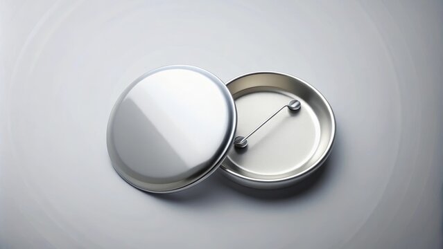 Mockup of a can badge featuring customizable design, mockup, can badge, customizable, design, branding, promotion