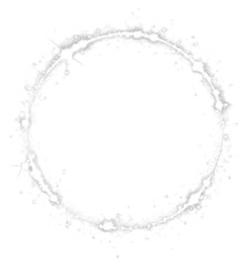 PNG A vector glowing light effect illustration circle design.