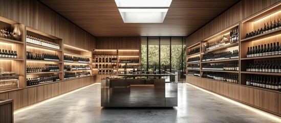 Modern Wine Cellar Design: A Luxurious Tasting Room