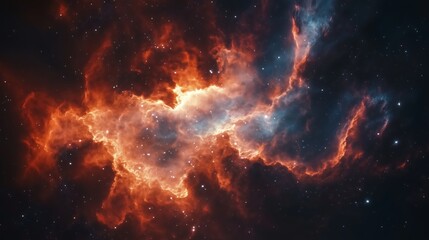Obraz premium Colorful space galaxy cloud nebula. Stary night cosmos. Universe science astronomy. Supernova background wallpaper