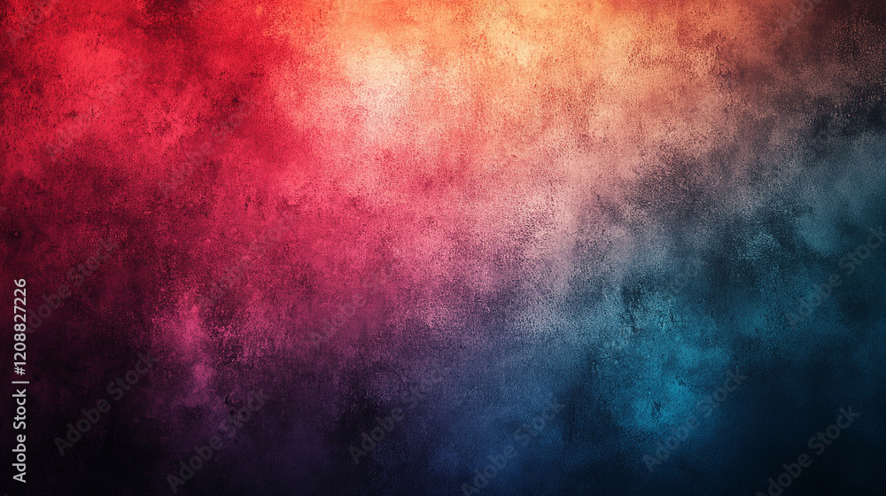 Poster smooth grainy gradient background with pastel tones creating a modern minimalist design, featuring a