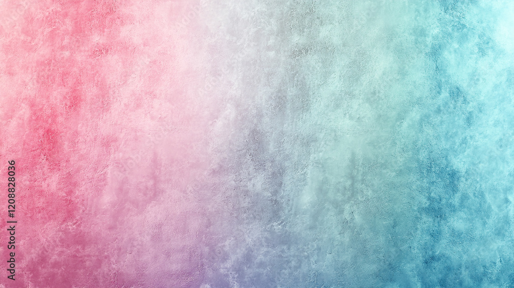 Poster smooth grainy gradient background with pastel tones creating a modern minimalist design, featuring a