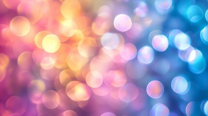 Pastel colored holographic background