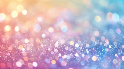 Obraz premium Pastel colored holographic background