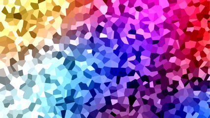 Colorful Abstract low poly mesh background design.