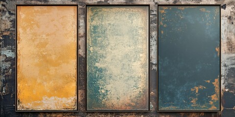 Set of grunge textures