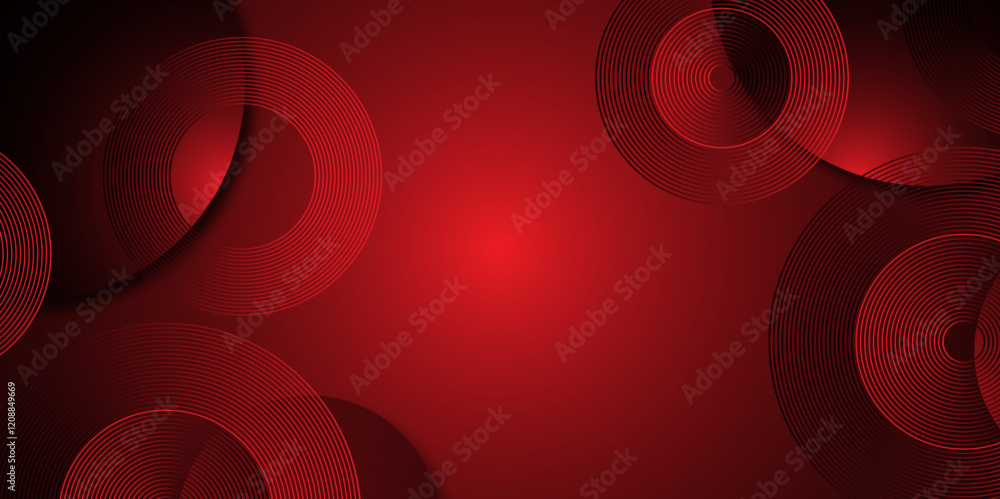 Poster abstract light color background with bubble bokeh and circle background with modern trendy gradient 